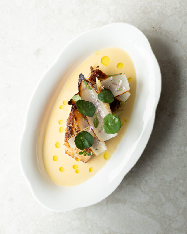 Fig BBQ Marinated Pork Belly – Sherry Beurre Blanc – Grilled Onions.  Smoky, sweet, and unapologetically indulgent.  Pork belly grilled low and slow over Binchōtan charcoal on the yakitori, with slightly charred onions and a bright sherry beurre blanc to cut through the richness.  Think elevated comfort food for rainy October evenings.  Available on all three menus this month - one simply isn't enough 🍁✨